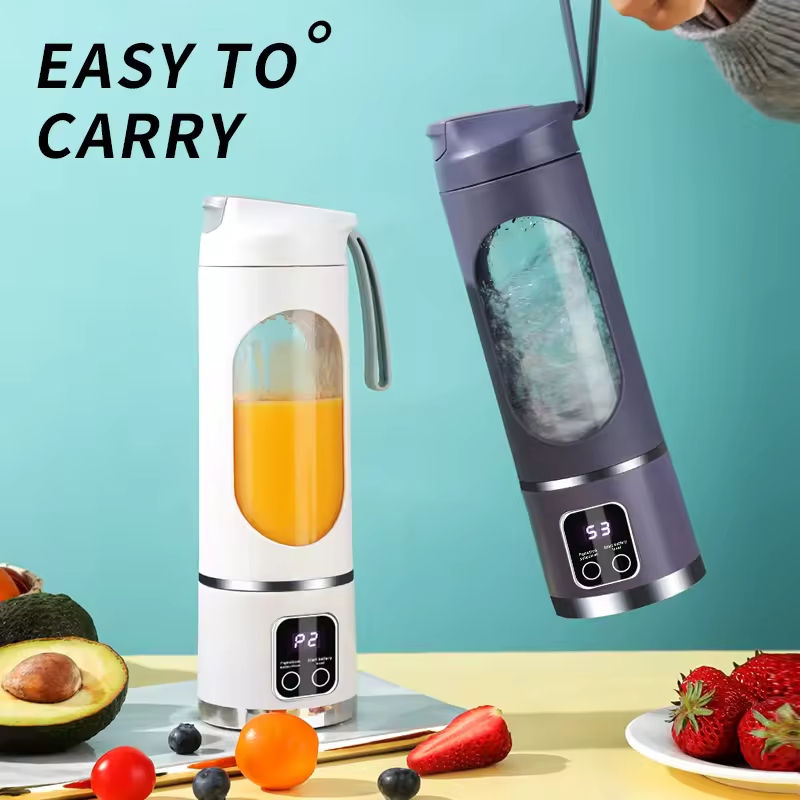 380ML Portable Electric Juicer – USB Rechargeable Mini Blender