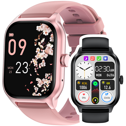 LT10 Smartwatch | 2.01" HD Color Screen, IP67 Waterproof, Fitness Tracker for Android & iOS
