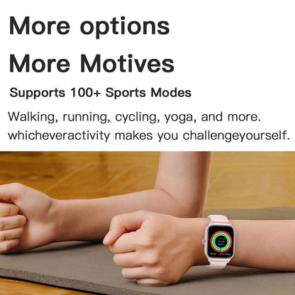 LT10 Smartwatch | 2.01" HD Color Screen, IP67 Waterproof, Fitness Tracker for Android & iOS