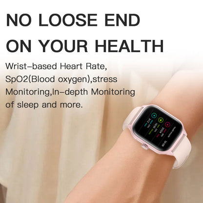 LT10 Smartwatch | 2.01" HD Color Screen, IP67 Waterproof, Fitness Tracker for Android & iOS